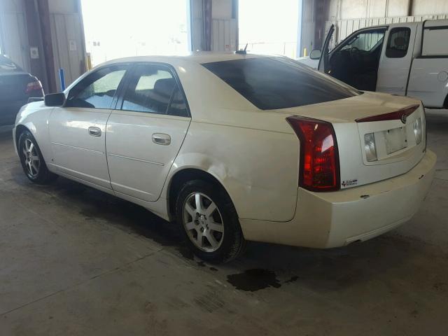 1G6DP577170175688 - 2007 CADILLAC CTS HI FEA WHITE photo 3