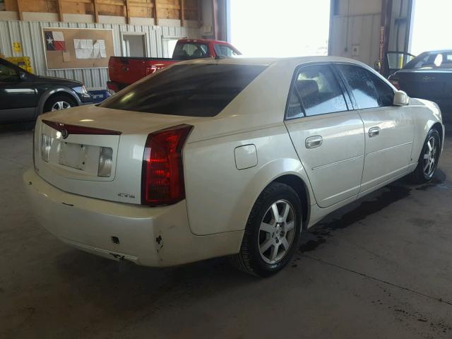 1G6DP577170175688 - 2007 CADILLAC CTS HI FEA WHITE photo 4