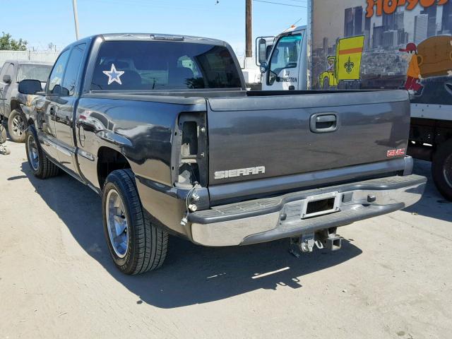 2GTEC19VX31312935 - 2003 GMC NEW SIERRA GRAY photo 3