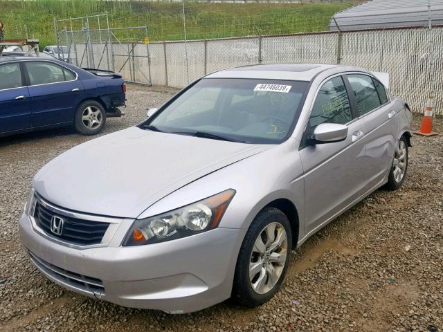 1HGCP2F86AA037584 - 2010 HONDA ACCORD EXL SILVER photo 2