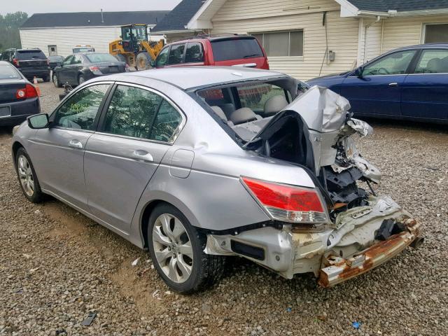 1HGCP2F86AA037584 - 2010 HONDA ACCORD EXL SILVER photo 3