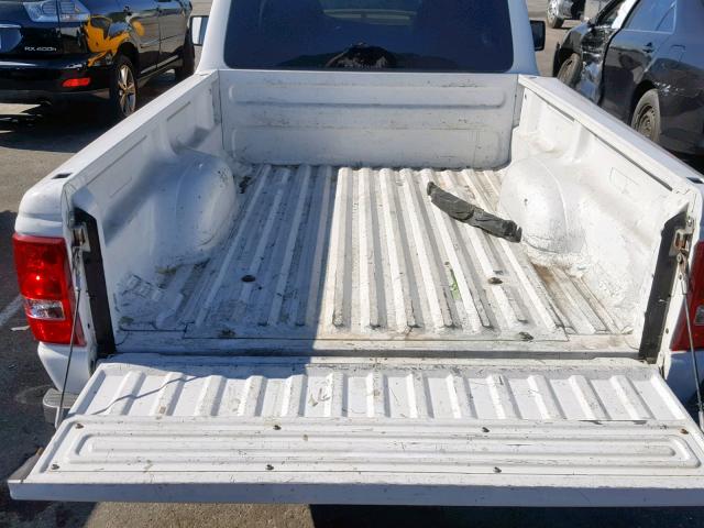 1FTYR10D28PA45624 - 2008 FORD RANGER WHITE photo 9