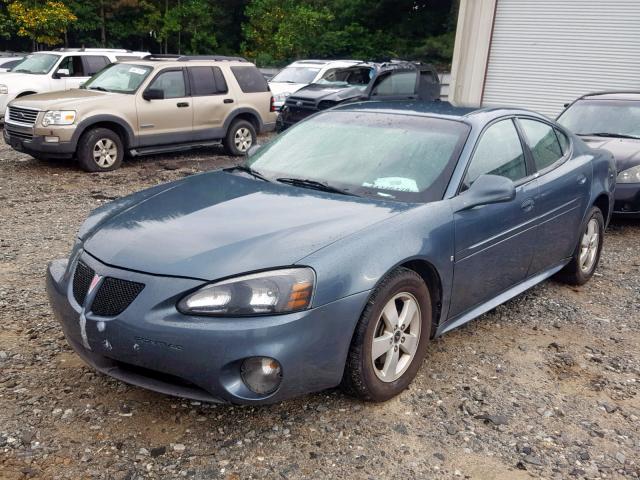 2G2WP552461177679 - 2006 PONTIAC GRAND PRIX BLUE photo 2