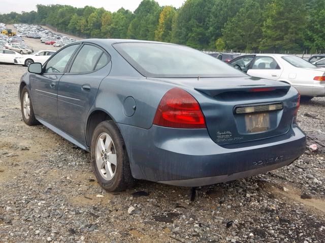 2G2WP552461177679 - 2006 PONTIAC GRAND PRIX BLUE photo 3