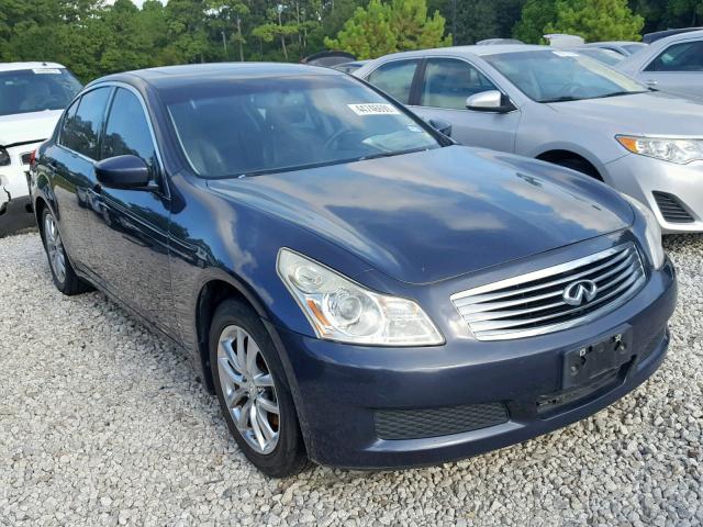 JNKCV61E59M307292 - 2009 INFINITI G37 BASE GRAY photo 1