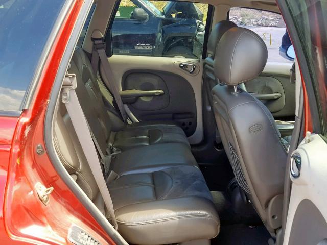 3C8FY4BB41T291517 - 2001 CHRYSLER PT CRUISER BURGUNDY photo 6