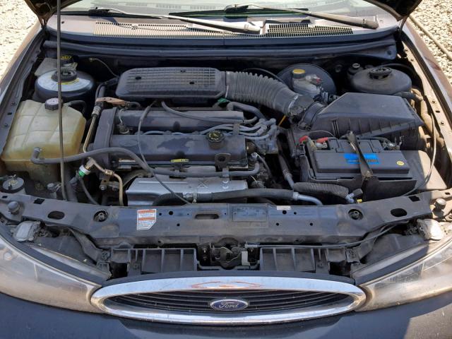 1FAFP663XXK223323 - 1999 FORD CONTOUR SE BLACK photo 7