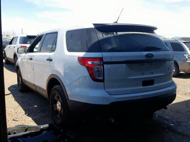 1FM5K8AR8FGC08957 - 2015 FORD EXPLORER P WHITE photo 3