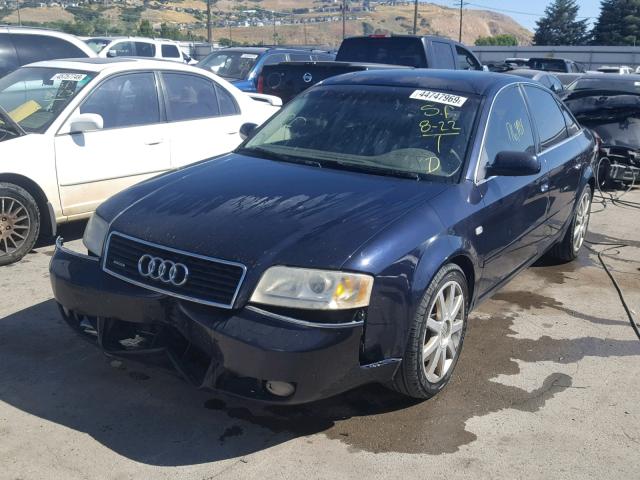 WAUCD64B34N072994 - 2004 AUDI A6 S-LINE BLUE photo 2