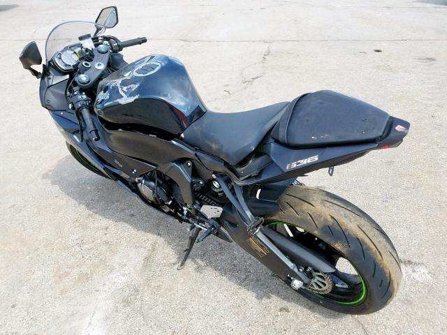 JKBZXJH19KA000555 - 2019 KAWASAKI ZX636 K BLACK photo 3