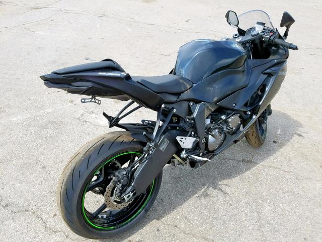 JKBZXJH19KA000555 - 2019 KAWASAKI ZX636 K BLACK photo 4