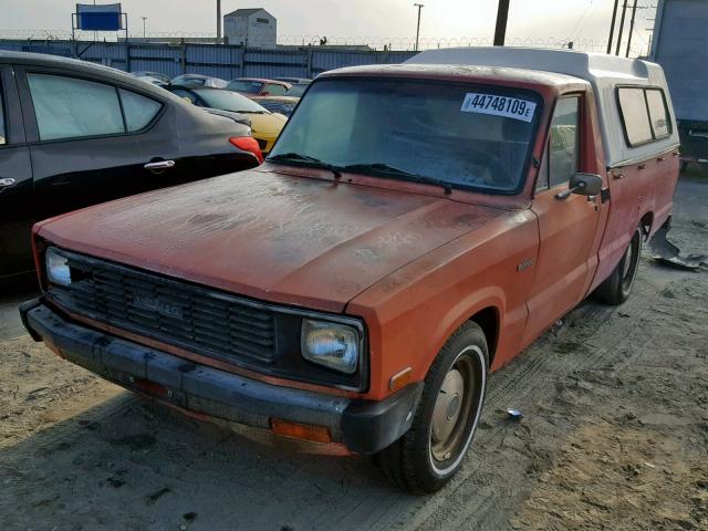 JM2UC221XE0825363 - 1984 MAZDA B2000 LONG RED photo 2