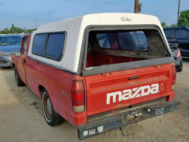 JM2UC221XE0825363 - 1984 MAZDA B2000 LONG RED photo 3