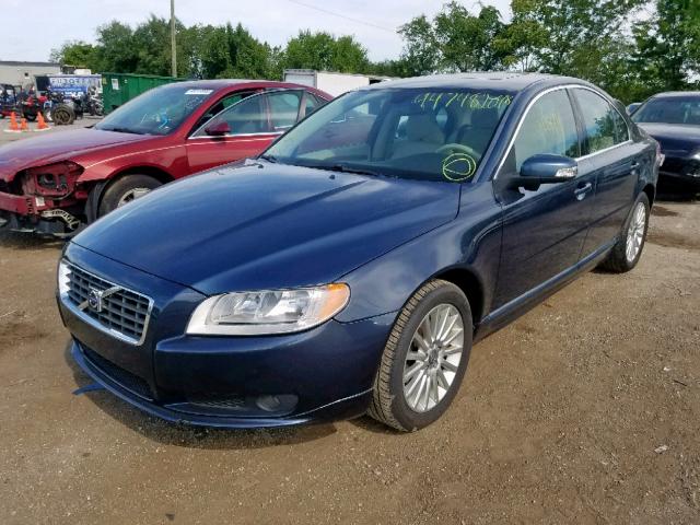 YV1AS982381077308 - 2008 VOLVO S80 3.2 BLUE photo 2