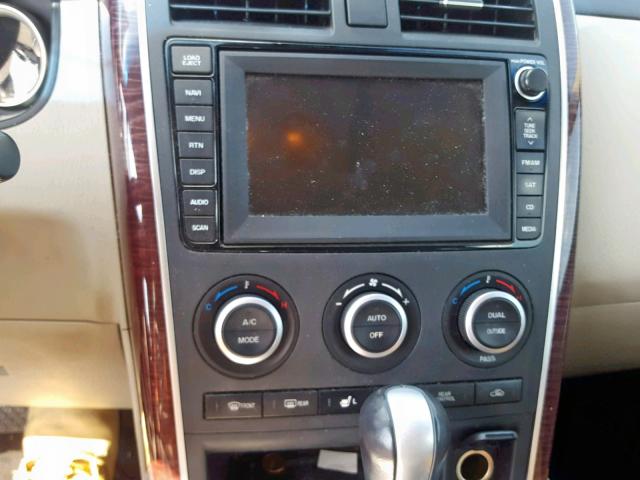 JM3TB28A580124767 - 2008 MAZDA CX-9 MAROON photo 9