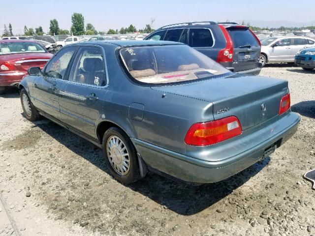 JH4KA7660PC013591 - 1993 ACURA LEGEND L CHARCOAL photo 3