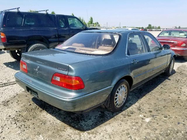 JH4KA7660PC013591 - 1993 ACURA LEGEND L CHARCOAL photo 4