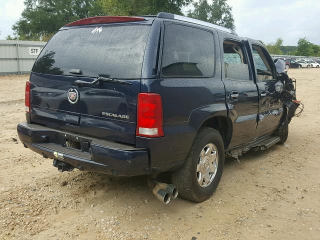 1GYEC63N46R155124 - 2006 CADILLAC ESCALADE L BLUE photo 4