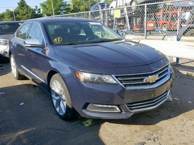 1G1125S34JU139859 - 2018 CHEVROLET IMPALA PRE BLUE photo 1