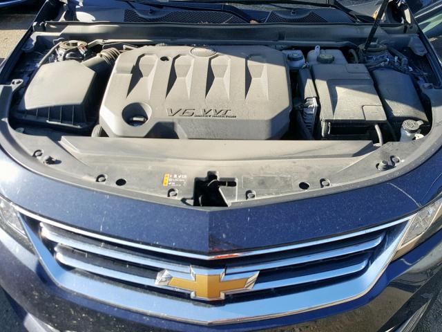 1G1125S34JU139859 - 2018 CHEVROLET IMPALA PRE BLUE photo 7