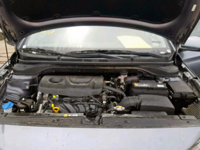 3KPC24A36JE013447 - 2018 HYUNDAI ACCENT SE GRAY photo 7