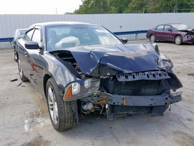 2C3CDXJG8CH284472 - 2012 DODGE CHARGER SX BLACK photo 1