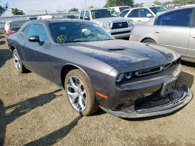 2C3CDZAG6GH353712 - 2016 DODGE CHALLENGER GRAY photo 1