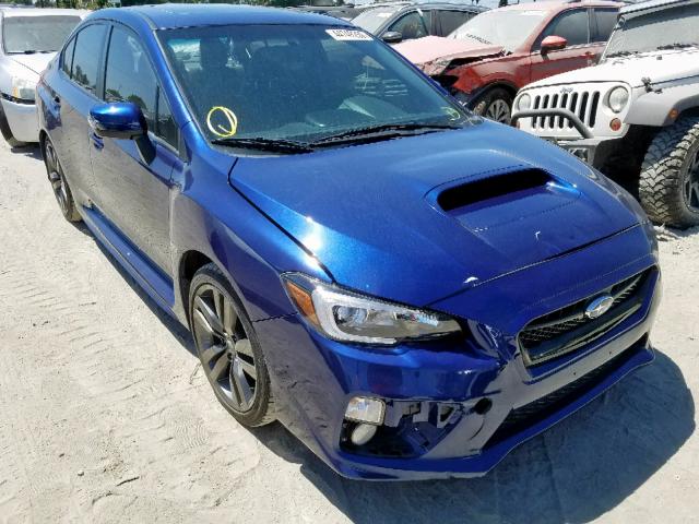 JF1VA1L60G9814119 - 2016 SUBARU WRX LIMITE BLUE photo 1