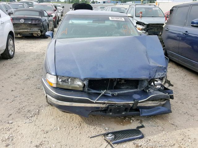 1G4HP52L4SH527753 - 1995 BUICK LESABRE CU BLUE photo 10