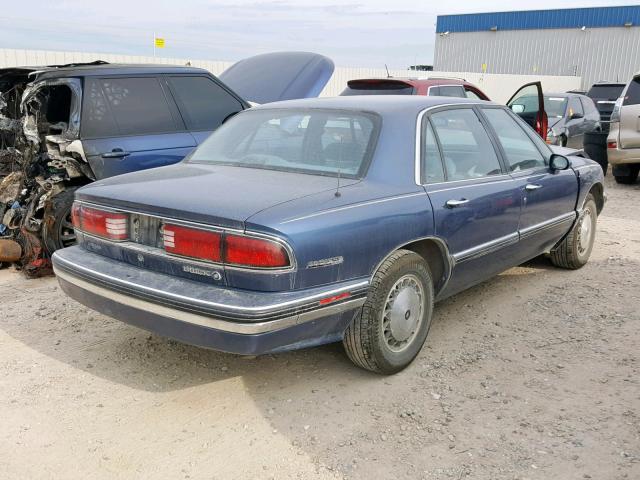 1G4HP52L4SH527753 - 1995 BUICK LESABRE CU BLUE photo 4