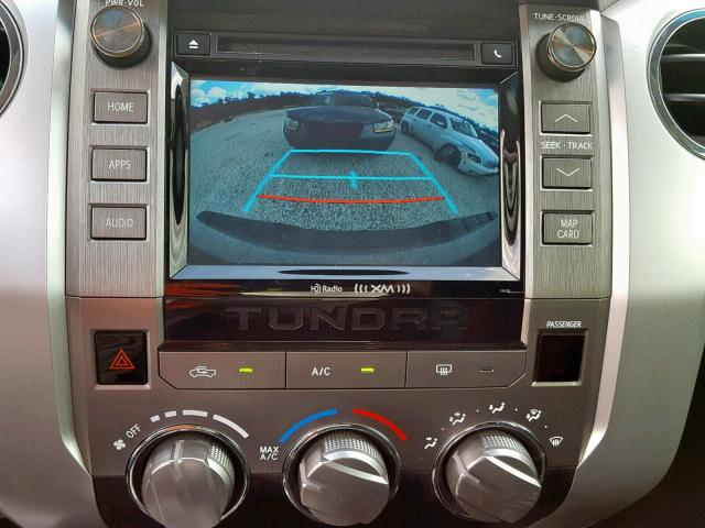 5TFEM5F17GX100136 - 2016 TOYOTA TUNDRA CRE SILVER photo 9