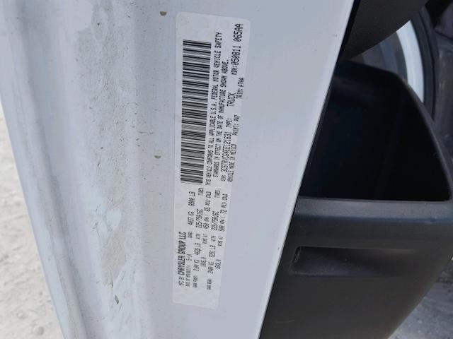 3C6TRVCG4EE121631 - 2014 RAM PROMASTER 白色 照片 10