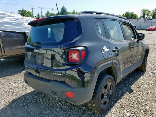 ZACCJBABXJPH35604 - 2018 JEEP RENEGADE S BLACK photo 4