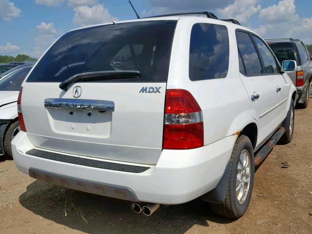 2HNYD18993H539274 - 2003 ACURA MDX TOURIN WHITE photo 4