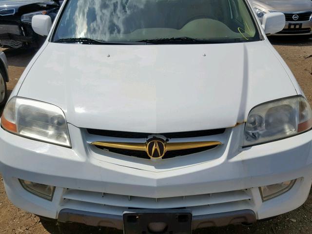 2HNYD18993H539274 - 2003 ACURA MDX TOURIN WHITE photo 7