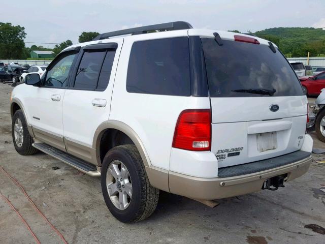 1FMDU64W55UA65929 - 2005 FORD EXPLORER E WHITE photo 3