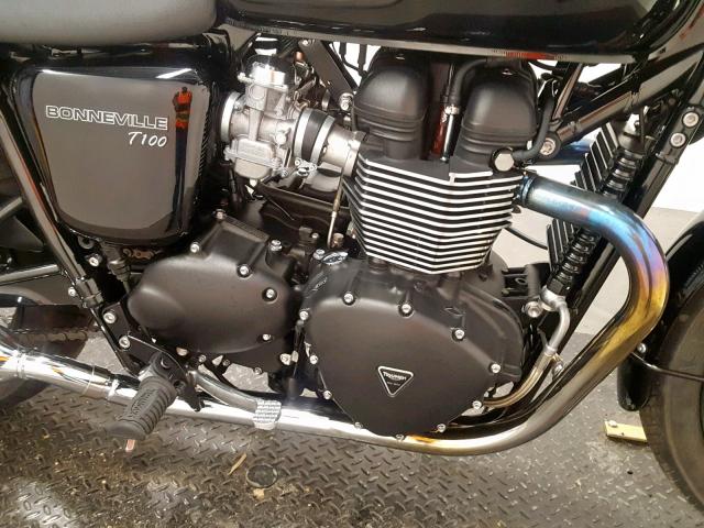 SMT910K19GT730705 - 2016 TRIUMPH MOTORCYCLE BONNEVILLE BLACK photo 5