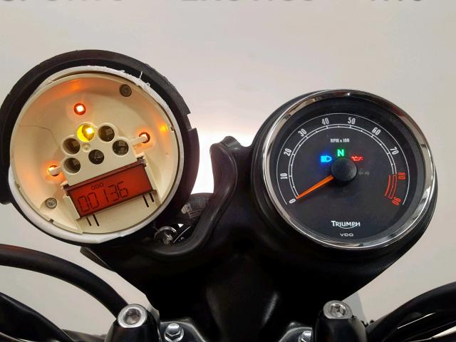 SMT910K19GT730705 - 2016 TRIUMPH MOTORCYCLE BONNEVILLE BLACK photo 7