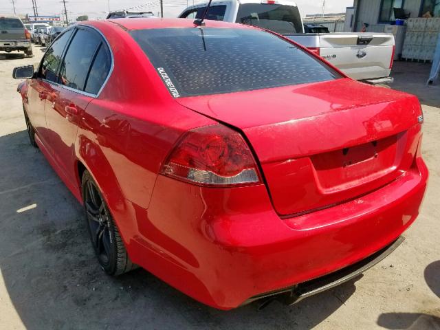 6G2ER57738L988128 - 2008 PONTIAC G8 RED photo 3