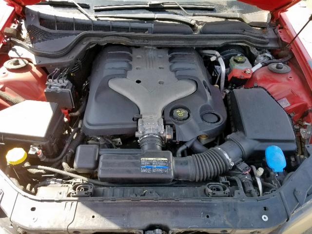 6G2ER57738L988128 - 2008 PONTIAC G8 RED photo 7