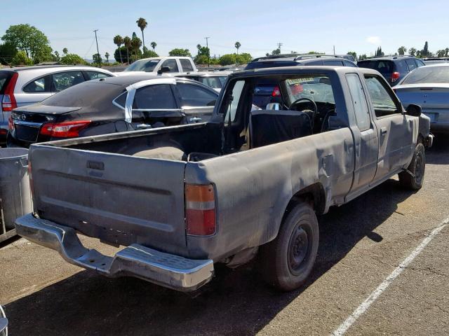 JT4VN93D7L5010414 - 1990 TOYOTA PICKUP 1/2 CHARCOAL photo 4