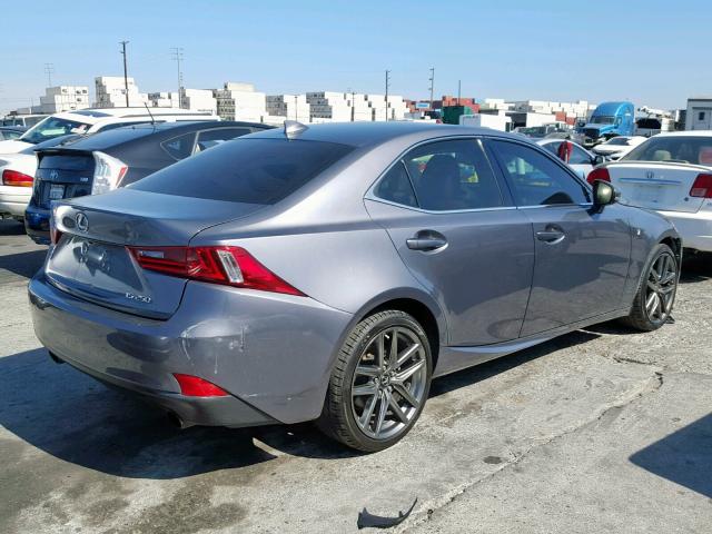 JTHBF1D22E5036810 - 2014 LEXUS IS 250 GRAY photo 4