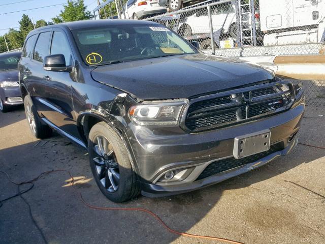 1C4RDJDG4JC363880 - 2018 DODGE DURANGO GT BLACK photo 1