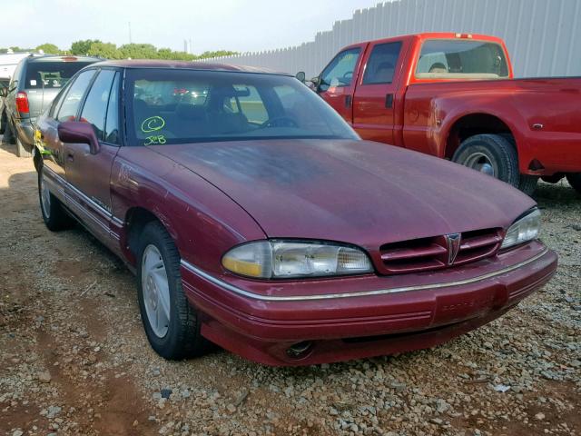 1G2HX53L0N1201730 - 1992 PONTIAC BONNEVILLE BURGUNDY photo 1