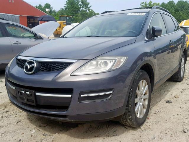 JM3TB38V180123480 - 2008 MAZDA CX-9 GRAY photo 2