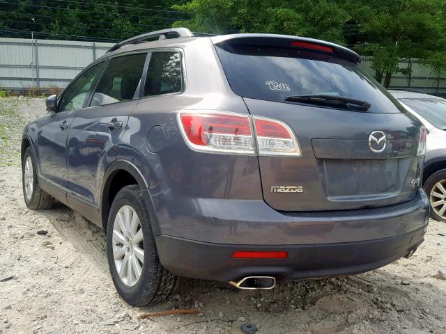 JM3TB38V180123480 - 2008 MAZDA CX-9 GRAY photo 3