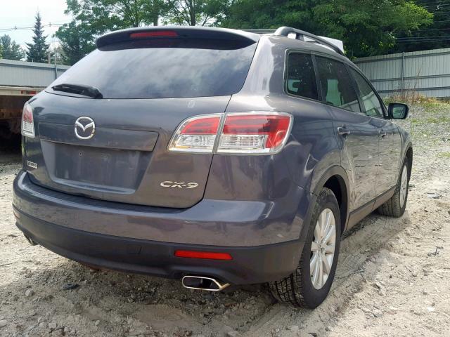 JM3TB38V180123480 - 2008 MAZDA CX-9 GRAY photo 4