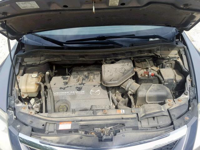 JM3TB38V180123480 - 2008 MAZDA CX-9 GRAY photo 7