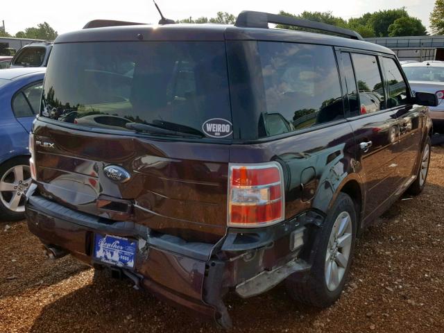 2FMDK51C29BA21621 - 2009 FORD FLEX SE PURPLE photo 4