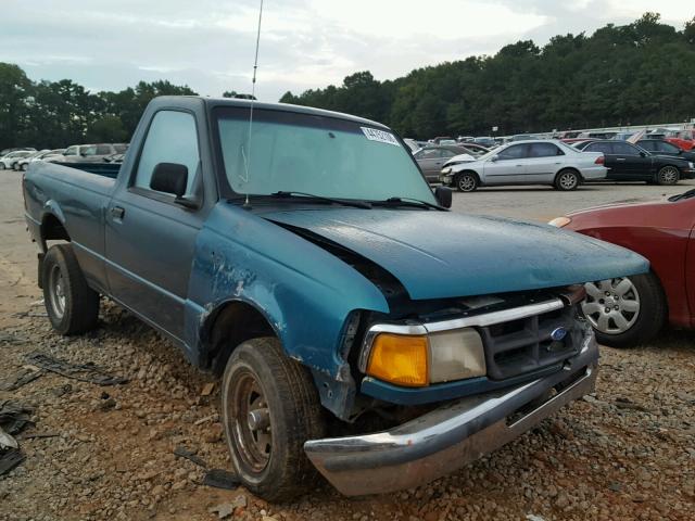 1FTCR10A9SUB28489 - 1995 FORD RANGER GREEN photo 1